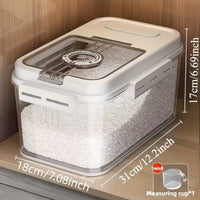 2.85gal grain storage tank