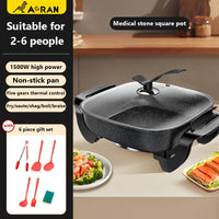 Black Square Pot + Gift Bag