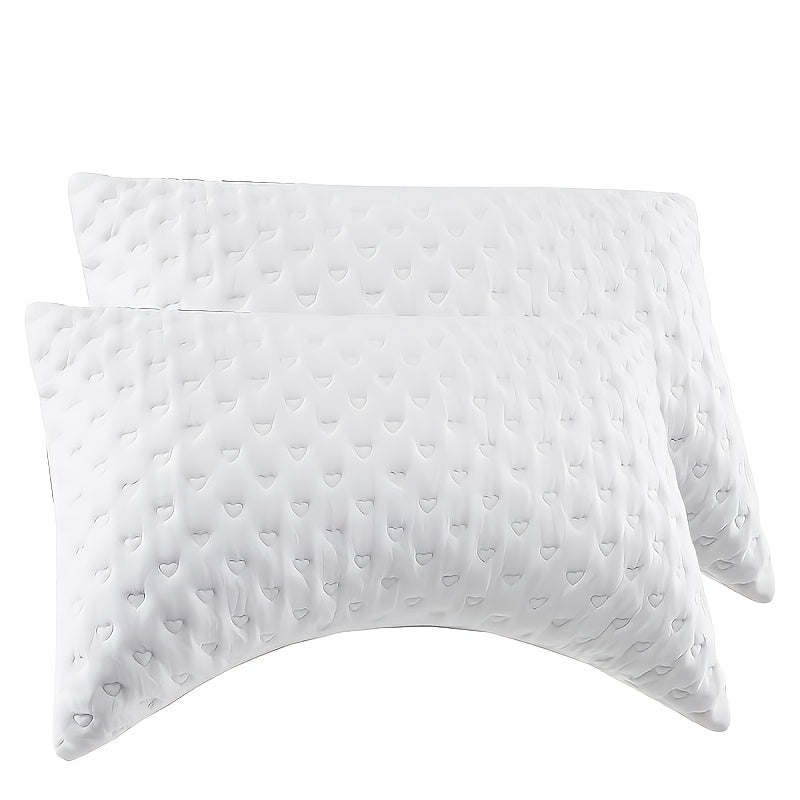 Hotel Luxury Bed Pillows for Sleeping – Down Alternative Gusseted Pillow Set, Supportive & Breathable for Side Back Stomach Sleepers, Standard Queen King Size, Pack of 2 or 4