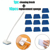 1 handle + 10 sponges