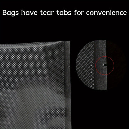 Vacuum Seal Bags for Food 6 Rolls BPA-Free Food Saver Roll Bags 236 Inch, 2 Sizes Vacuum Storage Roll Bags for Food Preservation, Kitchen Meal Prep, Sous Vide Cooking