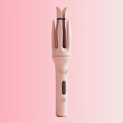 Automatic Hair Curler 28mm Barrel Negative Ion Technology 4 Temperature Settings Fast Heating Portable Travel Hair Curling Wand for Easy Curls Women Gift