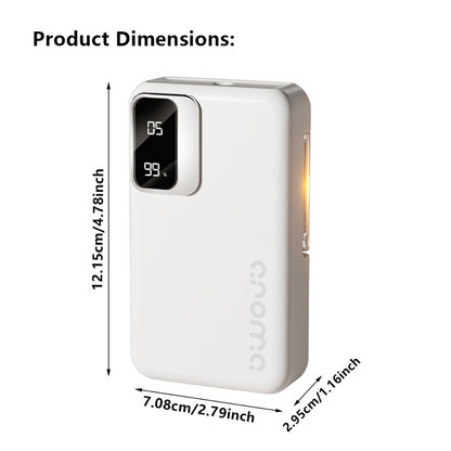 Aromatherapy Diffuser Smart Digital – 1800mAh 7-Speed Sonic Essential Oil Diffuser Humidifier with USB Charging, Digital Display, Fine Mist for Bedroom Bathroom Office Home, Up to 20 Days Use