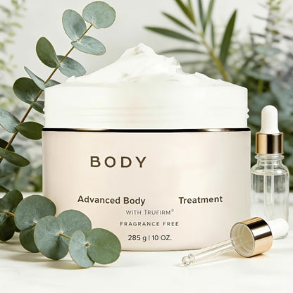 Firming Body Care Cream 285g – Advanced Natural Ingredients Moisturizing Lotion for Face & Whole Body, Restores Skin Elasticity & Nourishes All Light Beige Skin Types, Daily Skin Tightening Cream