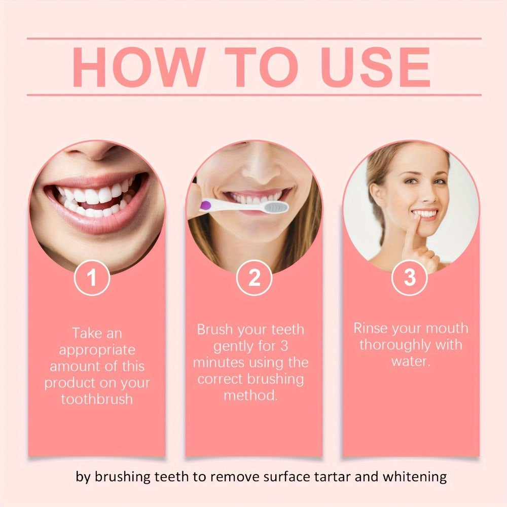Niacinamide Toothpaste 9D Whitening Toothpaste for Stain Removal Fresh Breath Deep Cleansing Enamel Protection Minty Flavor Gentle on Gums Travel Size Oral Care for Women Men Daily Use