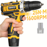 12V Drill + Paper Box