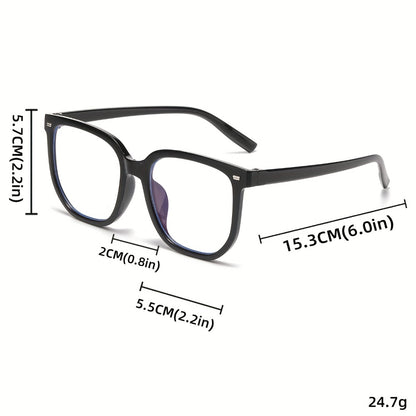 Blue Light Blocking Glasses 6 Pairs Anti Eye Strain Computer Gaming TV Phone Screen Readers Unisex Men Women UV Filter Eyewear Value Pack