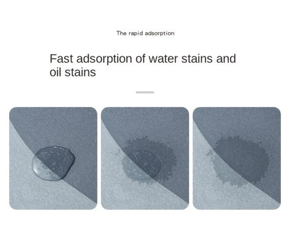 Kitchen Mat Set 2 Piece Anti-Slip Water Absorbent Thickened Diatom Mud Floor Mats for Kitchen Bathroom Entryway – Wipe Clean Non-Slip Bath Rug Set, Door Mat & Sink Mat Combo