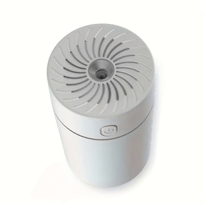 USB Cool Mist Humidifier with Color-Changing Night Light, Portable Desktop Car Aromatherapy Humidifier Nano Fine Mist Facial Steamer, Filter-Free Continuous Intermittent Atomization for Bedroom Office Travel
