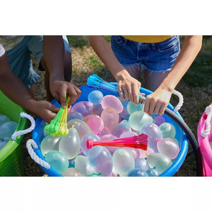 Rapid-Fill Self-Sealing Water Balloons 105+ 205+ Bulk Pack Outdoor Summer Fun Kids Adults Party Tropical Colors Fast Fill Balloon Fight Set ZURU Bunch O Balloons Compatible