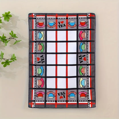 Holiday Kitchen Dish Towels Set of 6 - Colorful Printed Dishcloths Soft Absorbent Tea Towels for Kitchen Decor