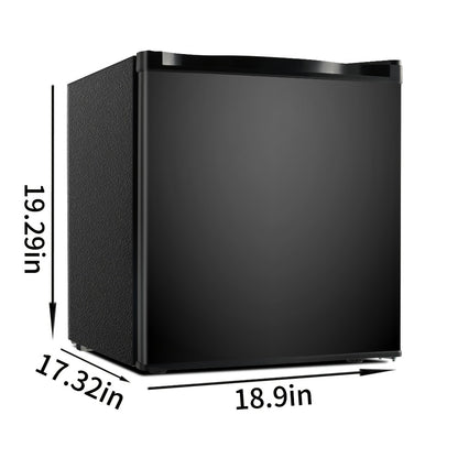 Mini Fridge with Freezer 1.7/3.5 Cu.Ft - Compact Refrigerator with Adjustable Thermostat, Energy Saving, Quiet 38dB, Perfect for Dorm, Bedroom, Apartment, Office & Home Use