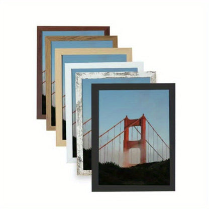 Picture Frames 12x16 Set of 3 – Classic Wood Poster Frames, Horizontal & Vertical Wall Hanging, Multi-Color Options for Bedroom Office Living Room Gallery Wall Decor
