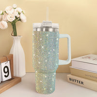 40oz Silver Diamond Cup
