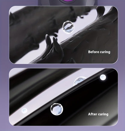 Wireless Hair Straightener Comb - Portable Cordless Straightening Brush with 3-Min Fast Heat, 3 Temp Settings 170-190°C, Negative Ion Technology, 3D Comb Design, Lightweight Travel Hair Straightener