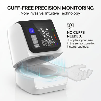Blood Pressure Monitor Upper Arm - Automatic Digital BP Machine, Large Display, 2-4 User Memory 199 Readings, 8.7-17" Cuff, Home Blood Pressure Meter with Irregular Heartbeat Detection, 3 Models
