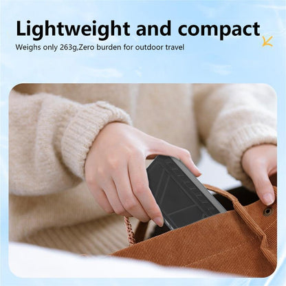 Handheld Electric Air Blower & Dust Collector with Digital Display - Wireless High-Speed Turbine Fan, USB & Battery Dual Power for Keyboard, Car, Home