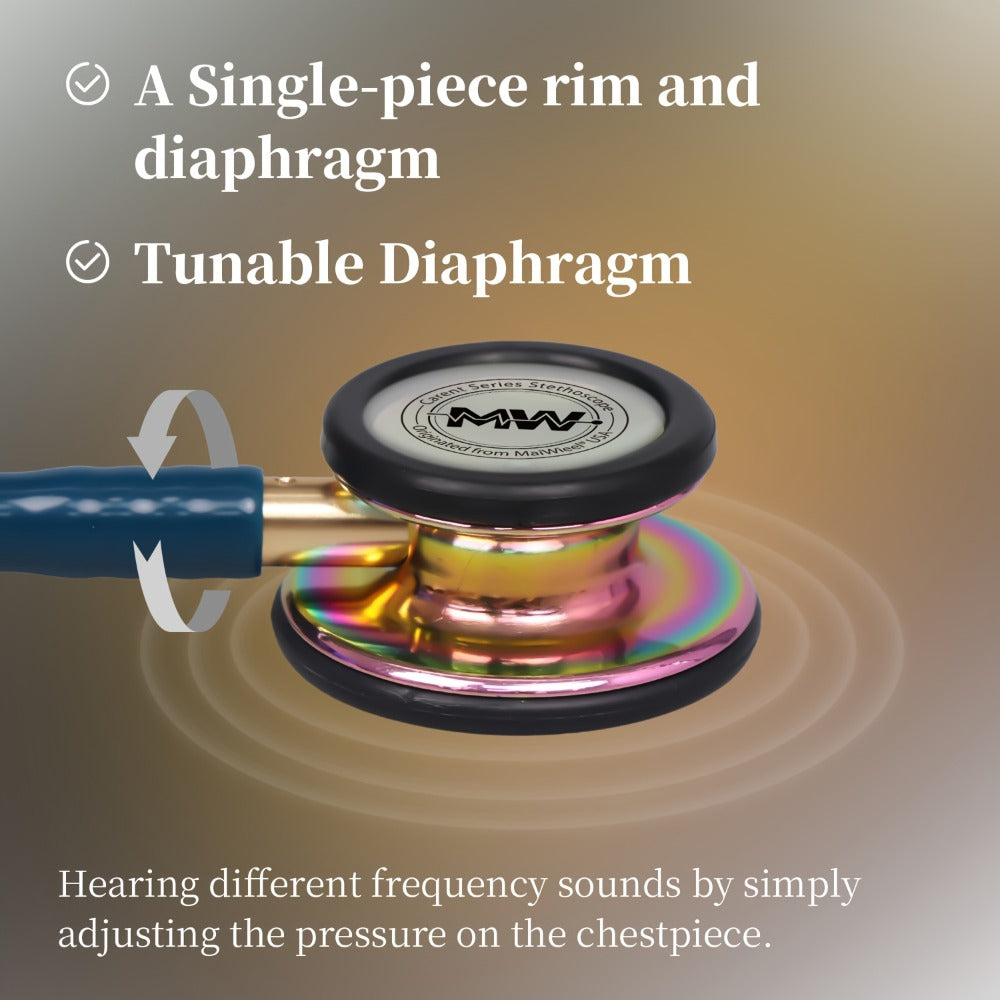 Professional Dual Head Stethoscope – Classic III Medical Stethoscope for Nurses, Doctors & Medical Students, Stainless Steel Chestpiece, Snap-Tight Eartips, Multiple Colors Available