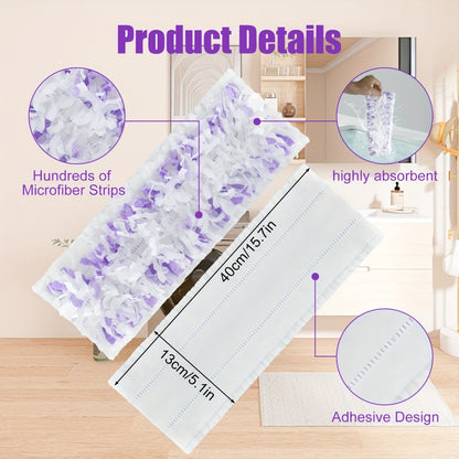 Disposable Mop Pads Refill 29 Pack Compatible with PowerMop, Replacement Wet Mop Pads for Multi-Surface & Hardwood Floor Cleaning, No Mop Rod Included