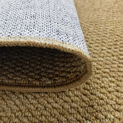 Cat Scratch Resistant Bath Mat Non-Slip Absorbent Entryway Rug Imitation Sisal Floor Mat for Bathroom Doorway Mud Sand Removal Easy Clean 31.5x47.24 inch