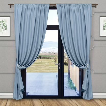 Crystal Curtain Holdbacks Wall Mounted 2-Pack Heavy Duty Metal Drapery Tieback Hooks Home Office Decor