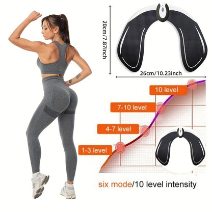 Butt Trainer Glute Exerciser Hip Workout Equipment, Booty Sculptor for Rounded Firm Toned Buttocks, Inner Thigh & Pelvic Floor Strengthener, Home Gym Fitness Tool for Women & Men