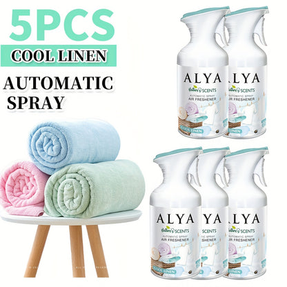 Aromatherapy Air Freshener Spray 6 Scents | Lavender Vanilla Ocean Magnolia | Multi-Purpose Room Spray for Car Home Office Bathroom Fabric Closet Odor Eliminator