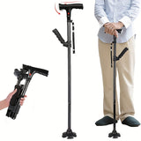 1PCS LED ALARM double handle