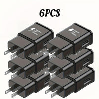 6PCS Black