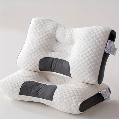 Neck Pillow for Sleeping Set of 2 Ergonomic Cervical Support Pillow Soft Adjustable Contour Design Washable Cover Premium Filling for Side Back Stomach Sleepers