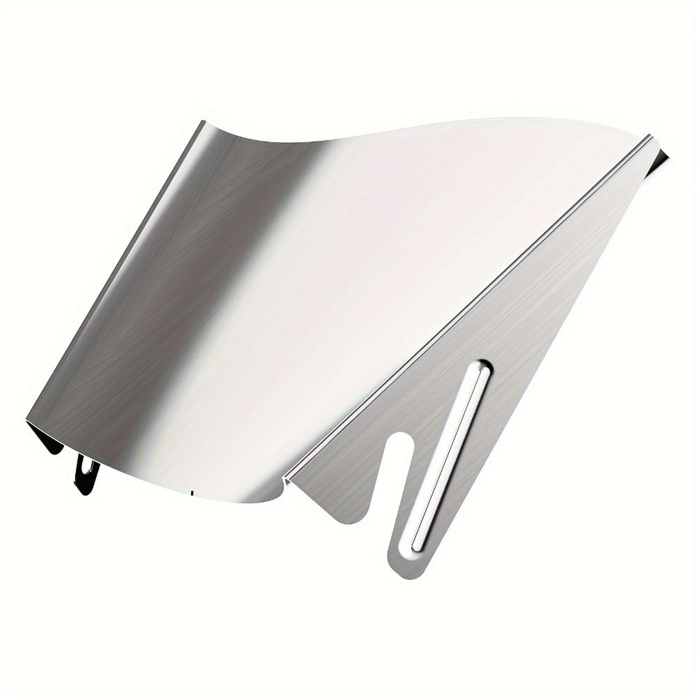 Stand Mixer Pouring Chute Stainless Steel – Dishwasher Safe Pouring Shield for KitchenAid Tilt-Head & Bowl-Lift Models, 1-Pack or 2-Pack Baking Accessory, Durable & Splash-Proof