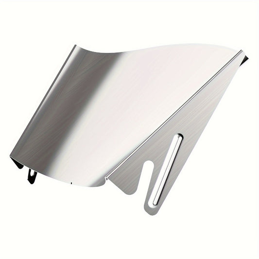Stand Mixer Pouring Chute Stainless Steel – Dishwasher Safe Pouring Shield for KitchenAid Tilt-Head & Bowl-Lift Models, 1-Pack or 2-Pack Baking Accessory, Durable & Splash-Proof