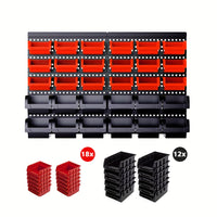 30PCS RED&BLACK