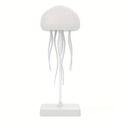 Jellyfish Night Light USB LED Table Lamp - Touch Control Gradient Color Changing Fantasy Desk Light for Bedroom Kids Room Party Decor Aesthetic Room Decoration