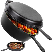 Black Dual-purpose Pot