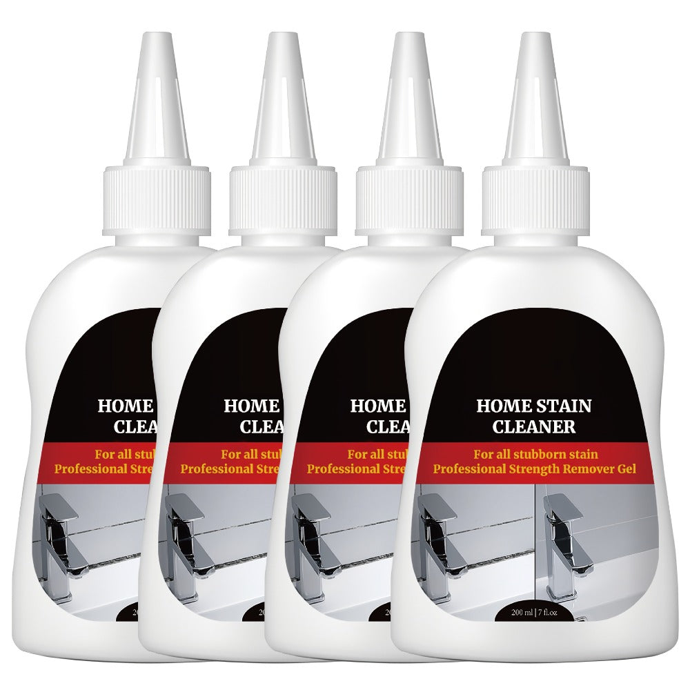 Black Stain Cleaner Gel 7 fl oz (200ml), Heavy Duty Cleaning Gel for Washing Machine, Refrigerator, Grout, Sink, Shower, Bathtub, Oven & Dishwasher – Powerful Formula, Safe for Delicate Surfaces, No Harsh Fumes