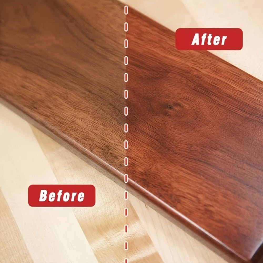 Beeswax Wood Polish & Repair Kit, Natural Wood Furniture Care Wax Deeply Moisturizes, Removes Scratches & Dullness, Restores Shine on Solid Wood Furniture, Floors, Countertops, Doors & Windows – 1, 2 or 3 Piece Set