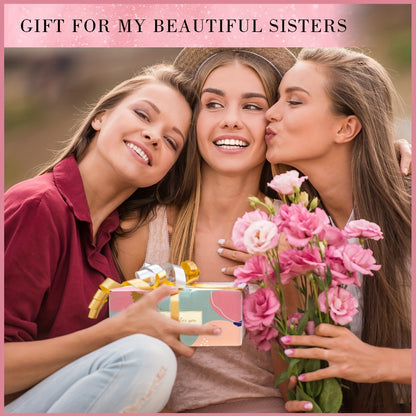 Sister Gifts from Sister – Best Sister Ever Gift Set, Thoughtful Birthday Gifts for Little Sister, Christmas & Halloween Gift Ideas for Sisters