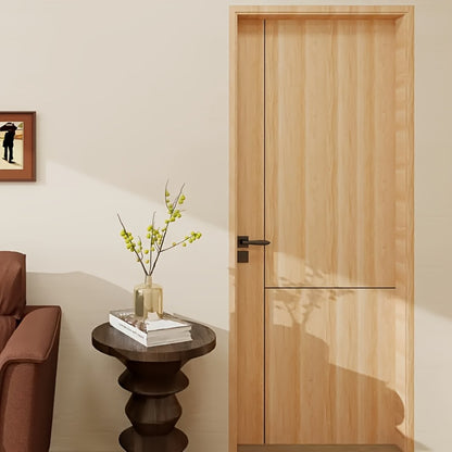 Wood Grain Door Sticker Self-Adhesive Removable Peel & Stick Door Wrap Film Waterproof Vinyl Decal for Interior Door Renovation Home Decor Room Makeover Easy Install