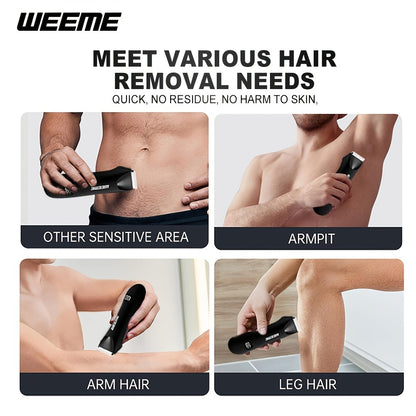 Body Hair Trimmer for Men & Women – Professional Electric Bikini Trimmer, Multi-Functional Hair Removal Device for Shaving & Grooming, Christmas Gift Set