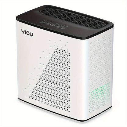 HEPA H13 Air Purifier for Large Room Up to 1295 Sq Ft | 20dB Ultra-Quiet, PM2.5 Display, Auto Mode & Timer | Removes Smoke, Pollen, Pet Dander & Allergens | Bedroom, Living Room & Office | Black & White