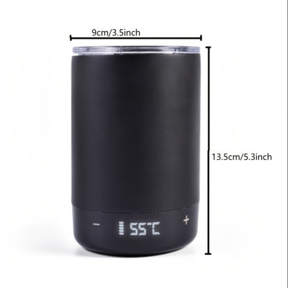 Self-Heating Coffee Mug with Temperature Control – USB-C Rechargeable Smart Beverage Warmer Keep