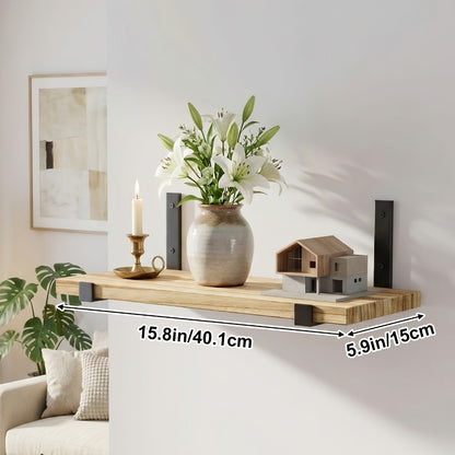 Floating Shelves for Wall 10 Pack 15.8x5.9 Inch Wall Mounted Shelf for Bedroom Kitchen Bathroom Living Room Plants Books Photos Home Decor
