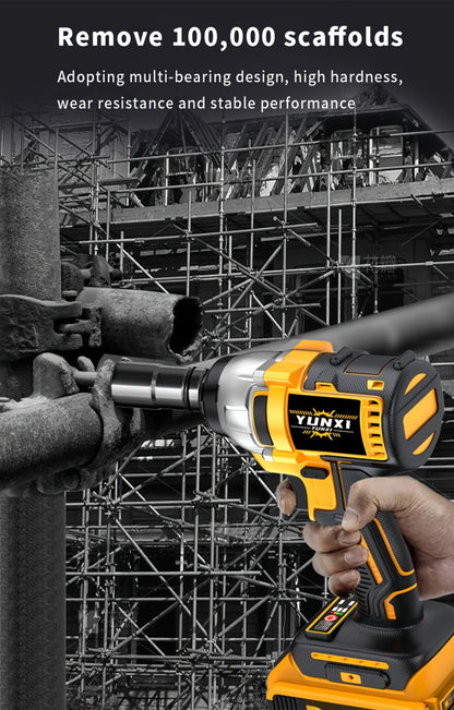 21V Cordless Drill Brushless Impact Wrench Multifunctional – Lithium Battery, Quick Charger, Variable Speed, Tighten Screws & Bolts, Compact Power Tool for Home, Car Repair & DIY – Multiple Battery & Bundle Configurations