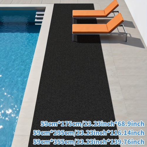 Runner Rug Non-Slip Long Hallway Kitchen Bathroom Stair Mat 23.22 Inch Wide Washable Floor Runner