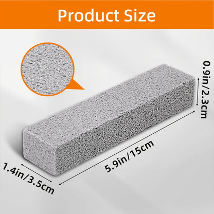 Pumice Stone Cleaning Sticks 25pcs Heavy Duty Scouring Stick for Toilet Bowl Bath Kitchen Pool Tile Grout Hard Water Stain Remover Household Cleaning Supplies