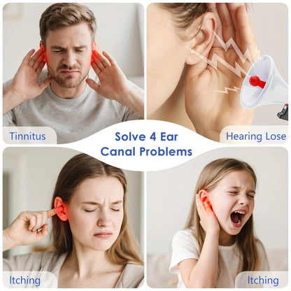 Earwax Removal Kit Pro with Visual Waste Tank – Interchangeable Nozzles, USB Rechargeable Ear Cleaner for Adults, Ear Scoop & Ear Washer Options