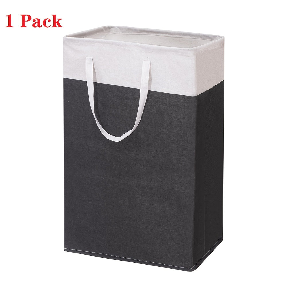 Collapsible Laundry Hamper with Lid – 22.45 Gallon Large Foldable Laundry Basket Bin for Clothes, Bedroom Organizer & Toy Storage – Black, Gray, 1-Pack & 3-Pack Options
