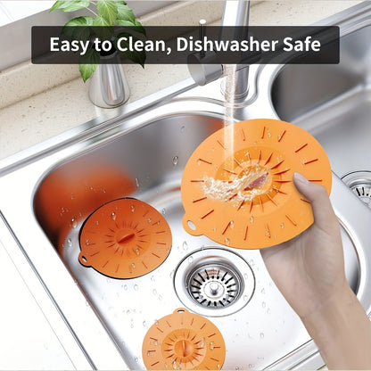 Silicone Food Lids 7 Pack 5 Sizes Reusable Stretch Lids for Bowls Cups Pots Pans – BPA Free Microwave Splatter Cover Airtight Leakproof Food Storage Lids Dishwasher Freezer Safe