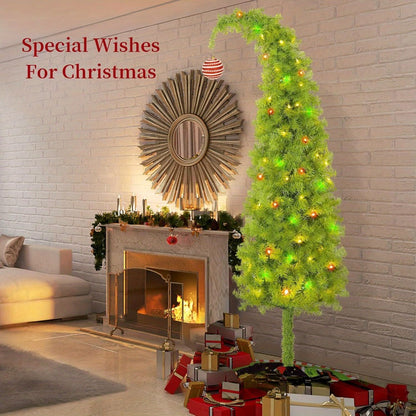 6FT Artificial Christmas Tree with Skirt, Balls & Stand – Flexible Full Christmas Tree Set with Unique Decorations for Home, Office & Party – Festive Holiday Decor, Green